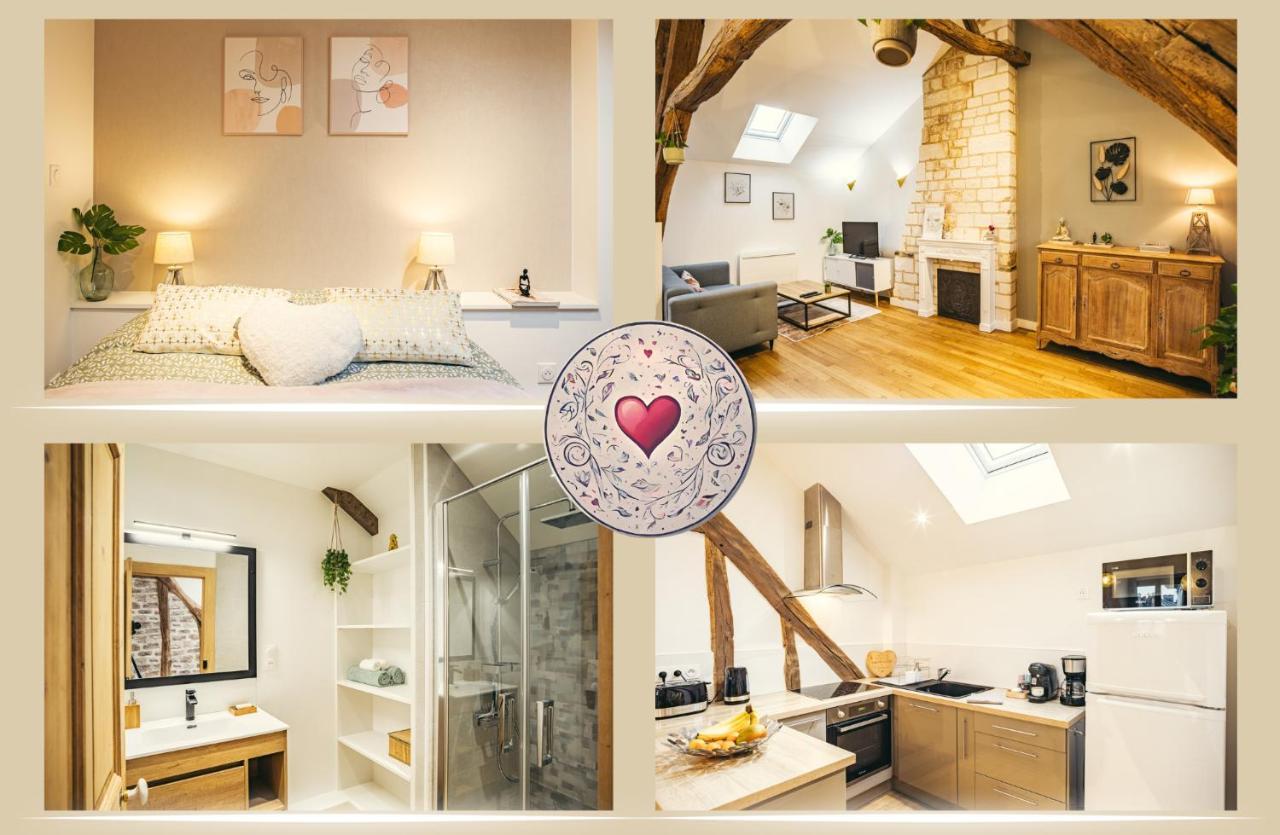 Appartement Coeur De Reve - 5Min Hypercentre à Troyes Extérieur photo